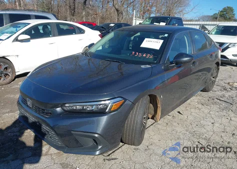 2024 Honda Civic Ex из США, поврежденный, VIN 2HGFE1F71RH335638